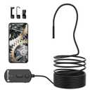 BlueFire Upgraded 1080P 5.5mm Semi-Rigid Inspection Camera, 2 MP HD WiFi Borescope Snake Camera, Zoomable Focus 1800mA Battery Wireless Endoscope for Android and iOS Smartphone, Tablet (11.5FT)
