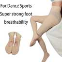 2-Pack Slightly Transparent Tights for girls & women, High Elasticity Sheen Pantyhose, For Work Dance Casual. (M)