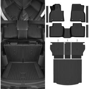Custom Fit Floor Mats for Mazda CX5 CX-5 2026
All Weather TPE Floor Liners & Trunk Mat & Backrest Mats & Door Sill Guard | Odorless Full Set Interior Accessories