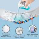 wegreeco Washable Male Dog Belly Band (Stylish Pattern)- Pack of 3 - Washable Male Dog Belly Wrap, Dog Diapers Male (Fruit, Medium)