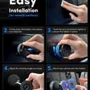 ELWEY Phone Holders for Your Car Magnetic, 360 Vacuum Adjustable Suction Cup Car Phone Mount Magsafe [98+LBS Strong Suction & 3200gf Power Magnet] for iPhone 17 Pro Max 16 15 14 13 12 Plus