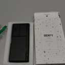 BERFY for Z Fold 6 Case with Privacy Screen Protector, [Anti Spy] Built-in S Pen Holder, Slide Camera Cover, 2 Hidden Kickstand, Full-Body Shockproof Slim Phone Case for Samsung Galaxy Z Fold 6, Black