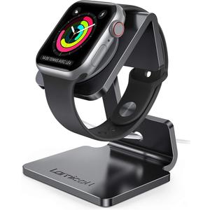 Lamicall Watch Stand for Apple Watch Magnetic Fast Charger - Desk Charging Stand Holder Dock for Apple iWatch Series SE3 SE2 Ultra 3, Series 11 10 9 8 7 6 5(49mm 46mm 45mm 44mm 42mm 41mm 40mm 38mm)