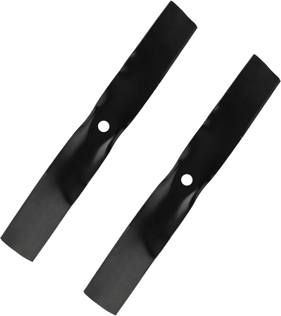 (2PCS) UC22008 Lawn Mower Blades - Replace OEM John Deere M170642 - Fits X330 X350 X354 X370 Z335E Z335M Z345M Z345R - for 42 Inch Deck Lawn Mower