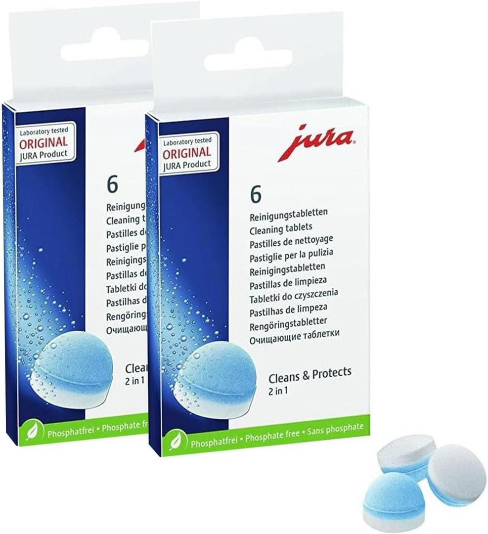 12-Count Cleaning Tablets For All Jura Automatic Coffee Centers