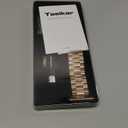 Tasikar Band Compatible with Apple Watch Band 49mm 46mm 45mm 44mm 42mm Premium Stainless Steel Metal Replacement Strap Compatible with Apple Watch Ultra 3 2 1 Series 11 10 9 8 7 6 5 4 3 SE, Rose Gold