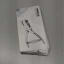 MROCO Hole Punch One Slot Badge Punch for ID Cards, Handheld, No Burrs, Metal Badge Puncher, 15mm x 3mm Hole Size