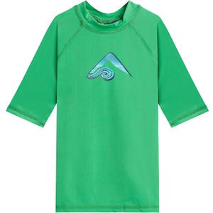 Kanu Surf Boys' Paradise UPF 50 Sun Protective Rashguard Swim Shirt