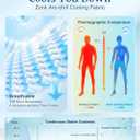 ZonLi Cooling Blanket for Hot Sleepers 50"x70", Q-Max 0.5 Lightweight Cool Touch Breathable Summer Blanket for Night Sweats, All-Season Cold Blankets, Dusk Blue