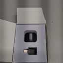 Wireless CarPlay Adapter, 2026 Upgraded Wired to Wireless for Apple CarPlay & Android Auto, Mini USB Design Car Play Adapter with Type-C Extension, Plug and Play, Stable Connection & No Latency (White)