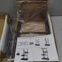 Height Adjustable End Table with Charging Station, Mobile C Shaped Laptop Side Table with Wheels, 3-Tier Sofa Couch Table with Storage Shelve for Living Room Bedroom, Rustic Brown