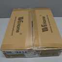 WBHome 9ft Real Touch Norfolk Pine Christmas Garland, Winter Greenery Garland for Christmas, Holiday Seasonal Outdoor/Indoor Home Decor, 9FT Long