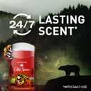 Old Spice Aluminum Free Deodorant for Men, 24/7 Odor Protection, 24/7 Freshness & Lasting Scent, Goes on Clear, Bearglove with Crisp Orchard Scent, 3.0 oz (Pack of 3)
