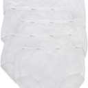 Hanes Women's High-Waisted Brief Panties, 6-pack, Moisture-wicking Cotton Brief Underwear Size 10/3XL