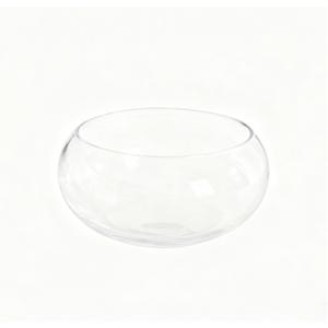 Glass Terrarium Bowl Planter for Hydroponics, Home Décor Weddings Clear Wide-Mouth Vase for Succulents, Air Plants, Floral Arrangements(Medium)