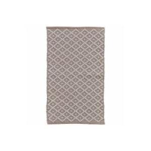 Diamond Collection 22 x 60 Inch Ivory Runner Accent Rug