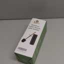 SUBEKYU Toilet Brush, Toilet Bowl Brush and Holder Set, Bathroom Toilet Bowl Cleaner for Deep Cleaning, Black