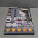 Large Foldable Stone Dish Drying Mat  Diatomaceous Earth, 12"x16" Each or 24"x16" Combined  Fast Dry, Anti-Slip Pad, Sanding Tool & Instruction Manual for Kitchen, Bathroom or RV (2-Pack)