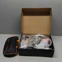 35PCS Griddle Accessories Kit, Flat Top Grill Accessories Set for Blackstone and Camp Chef, Grill Spatula Set with Enlarged Spatulas, Basting Cover, Scraper for Outdoor Barbecue