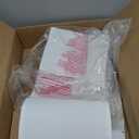 Aspen Creative 38027-2, Empire Collapsible Spider Lamp Shade, White, 13" Top x 15" Bottom x 10" Slant Height, Set of 2