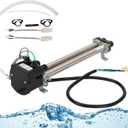 6kw 240v 26-C3160-1S Heater with Sensors, 73790 Double-Barrel Low-Flow Heater Compatible with 1995+Hot Spring/Tiger River/Watkins/, Replace 76227, C3160-1, C3564-1, PDR Auto Reset, 120V,1.5kW