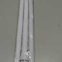 White Tension Curtain Rod for Windows 28 to 48 inch Adjustable Expandable Pressure Spring Curtain Rod No Drilling Curtain Rod for Bedroom Doorway Closet Door
