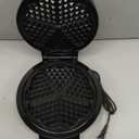Mueller Heart 5 Waffle Maker, Waffle Iron, Adjustable Browning Control & Nonstick, Cool Touch Handle, Easy to Clean, Small Kitchen Appliances
