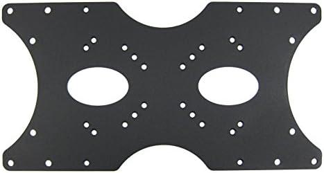 Mount Plus 201D VESA Monitor and TV Mount Extender Conversion Kit | 100x100, 200x200 Convert to 400 x 200 Adapter Plate for TV Wall Mounts | Heavy Duty and Hardware Included