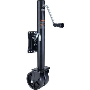 2000 Lbs Boat Trailer Jack with Wheels, 6" Dual Wheels, 12" Lift Trailer Jack, Galvanized Finish for Boats, Rvs, Trailers, and Other Scenarios Where Towing is Needed.