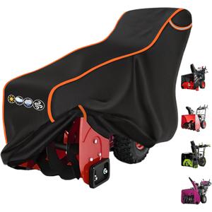 Snow Blower Cover 24/26/28 in Heavy Duty 600D Waterproof Snowblower Cover,Outdoor Snow Thrower Protector,Universal for EGO,PowerSmart,Cub Cadet,Honda,Ryobi,Ariens,Troy Bilt,Snow Joe,Toro