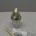 Mifoci 7 Pcs Gold Glass Cocktail Shaker Set Bartender gift set with 14oz Shaker 24oz Cocktail Mixing Glass Measuring Jigger Mixing Spoon Stainless Steel Bottle Pourers for Bartender Professional Bar