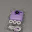 Kids Instant Digital Cameras for Boys and Girls, 1080P HD Dual-Lens Selfie Digital Camera with Print Paper & 32G Card, Christmas Birthday Gifts Toys for Toddler and Teenagers Age 3-16 Years Old (Purple)