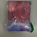 Eunzel Yoga Towel,Hot Yoga Mat Towel with Grip Dots Sweat Absorbent Non-Slip for Hot Yoga, Pilates and Workout 24" x72", Red & Blue