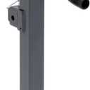 Bulldog 195362- SWL 195 DTSXFQ Square Tube Trailer Jack w/P&C, 15" Travel, Square Mount