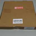 Kitchen Wall Clock, Silver Starburst Wall Clocks Battery Operated, 10 Inch Modern Decorative Wall Clock for Living Room, Bedroom, Kitchen,Bathroom, Office