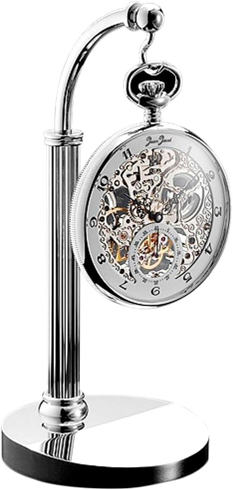Pocket Watch Hanging Half Arch Stand Arched Holder Display Silver stand ( Watch Not Included )