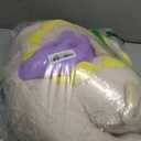 IKASA Giant Dragon Stuffed Animal Plush Toy, Large Dinosaur Big Jumbo Soft Toys, Huge Size Cute Plushy Fluffy Fat Oversized Plushie, Gifts for Kids Girls Boys Girlfriend (White, 30 Inches)