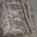 Washable 2x3 Entryway Area Rug: Vintage Non-Slip Backing Rugs for Kitchen Bathroom Water Resistant Carpet for Bedroom Soft Low Pile Front Door Mat for Dining Room 2x3 Brown