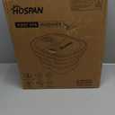 HOSPAN Collapsible Foot Spa Electric Rotary Massage, Foot Bath with Heat, Bubble, Remote, and 24 Motorized Shiatsu Massage Balls. Pedicure Foot Spa for Feet Stress Relief - FS02A (Blue)