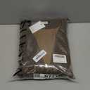 ELLEVEN Womens Wool Blend Tweed Warm Blazers Herringbone Business Casual Fall Winter Oversize Suit Jacket (XX-Large, Brown)