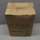 4-Light Bathroom Light Fixtures, Matte Black Modern Vanity Lights Over Mirror with Clear Glass Shade, Bathroom Wall Lamp for Mirror Kitchen Living Room Hallway Cabinet Porch Bedroom Reading room