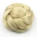 Funyn Synthentic Hair Bun Donut Braided Hair Chignon Hairpieces Accessories Large Size(#1003)