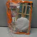 48 PCS Paint Kits for Kids with Writing Tablet, 12 Acrylic Paints, 12 Markers, 10 Brushes, 6 Canvas Panels, 3 Coloring Books Wood Easel, Paper Pad for Beginner Toddlers