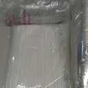 Clawsoff 500 Pack 20 oz Disposable Clear Plastic Cups with Lids and Straws