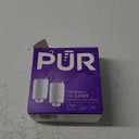 PUR Faucet Mount Replacement Filter 2-Pack, Genuine PUR Filter, 2-in-1 Powerful Filtration, Includes Lead Removal, 6-Month Value, White (RF33752)
