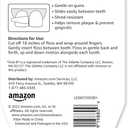 Amazon Basics Extra Comfort Mint Dental Floss, Shred Resistant, Slides Easily Between Teeth, 40 M, 6-Pack