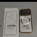 Magnetic for iPhone 17 Pro Max Case with Invisible Stand[Compatible with MagSafe][Full Camera Lens Protector][Military Drop Protection] Shockproof Not Yellowing Clear Slim Soft for Women Men