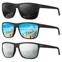 KALIYADI Polarized Sunglasses for Men, Lightweight Sun Glasses with UV Protection for Driving Fishing Golf