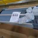 MetroMax Q 4-Shelf Industrial Plastic Shelving Mobile Cart, Open Grid Shelves, 18x42