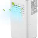 10000 BTU Portable Air Conditioners with Remote Control, 3-in-1 Free Standing Cooling AC Unit with Dehumidifier Fan Function, Cools Room up 450 Sq. Ft, Auto Swing, Sleep Mode, 24H Timer